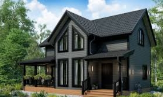 Проекты каркасных домов с террасой от 3685 рублей | Строй-Лнр