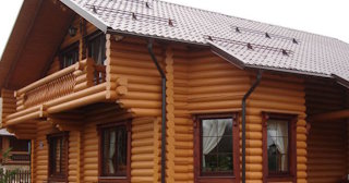 Строительство дома из оцилиндрованного бревна в Лениногорске - от 136851 рублей